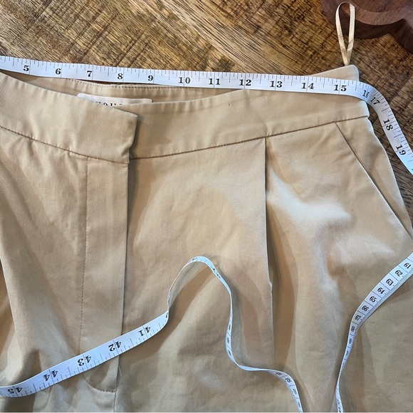 ANTHROPOLOGIE Exquise barrel chino trousers in cedar - Picture 7 of 9